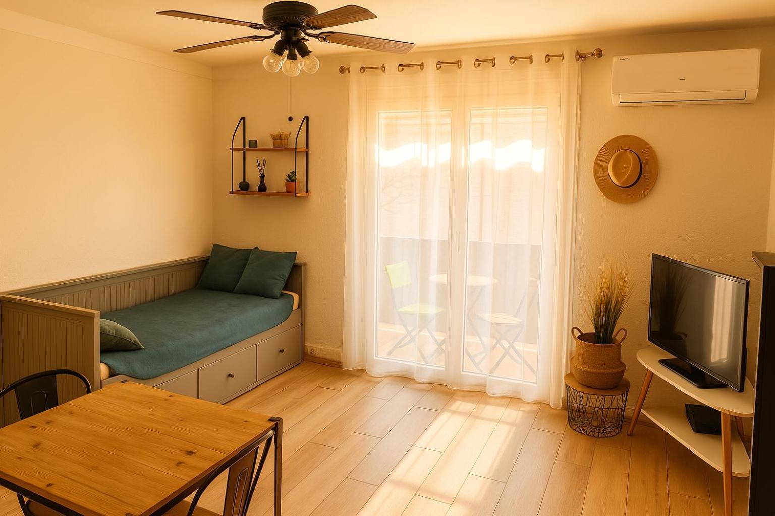 "Cosy" Appartement Confort De 50M2 A 150M De La Mer Et Du Centre Ville, Parking Gratuit Canet-en-Roussillon Zewnętrze zdjęcie